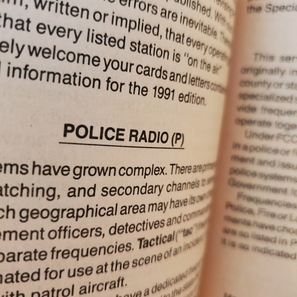 Police Call Radio Guide,1990 Ed - Picture 8 of 12